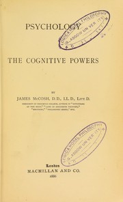 Cover of: Psychology : the cognitive powers