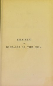 Cover of: Treatment of diseases of the skin