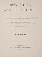 Cover of: Boy Blue and his friends