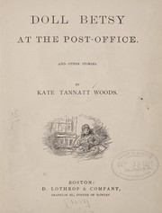 Cover of: Doll Betsy at the post office