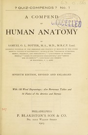 Cover of: A compend of human anatomy