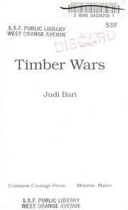 Cover of: Timber wars | Judi Bari