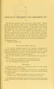 The new Lunacy Act, 1889 by Thomas Outterson Wood