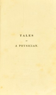 Cover of: Tales of a physician by W. H. Harrison, W. H. Harrison