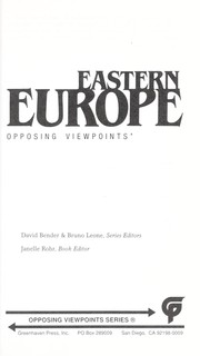 Cover of: Eastern Europe : opposing viewpoints by 