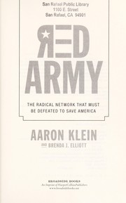 Cover of: Red army : the radical network that must be defeated to save America