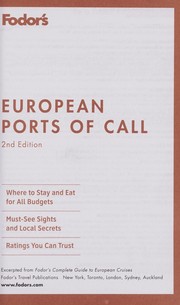 Cover of: Fodor's European ports of call