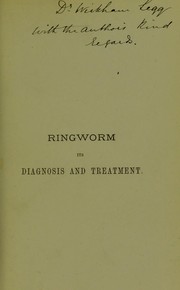 Cover of: Ringworm: its diagnosis and treatment