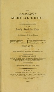 Cover of: The domestic medical guide: or, complete companion to the family medicine chest