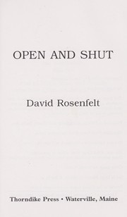 Cover of: Open and shut