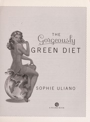 Cover of: The gorgeously green diet