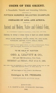 Cover of: Coins of the orient