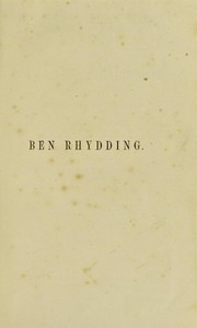 Cover of: Ben Rhydding | James Baird