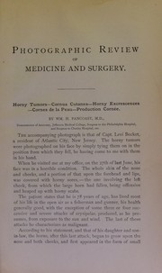 Cover of: Horny tumors by William Henry Pancoast, William Henry Pancoast