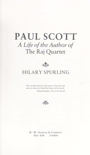 Cover of: Paul Scott by Hilary Spurling