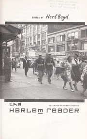 Cover of: The Harlem reader : a celebration of New York's most famous neighborhood, from the renaissance years to the twenty-first century