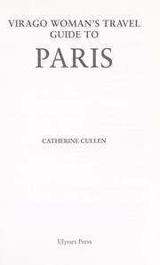 Virago woman's travel guide to Paris by Catherine Cullen