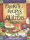 Cover of: Favorite recipes from quilters