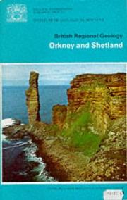 Cover of: Orkney and Shetland (British Regional Geology) by Geological Sciences Inst., Geological Sciences Inst.