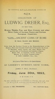 Collection of Ludwig Dreier, esq by Frossard, Edward