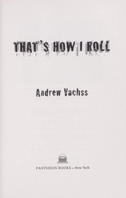 Cover of: That's how I roll