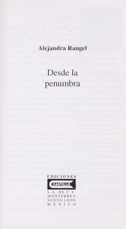 Cover of: Desde la penumbra