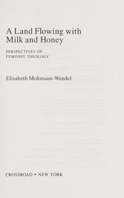 Cover of: A land flowing with milk and honey : perspectives on feminist theology by 