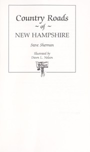 Cover of: Country roads of New Hampshire