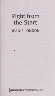 Cover of: Right from the start
