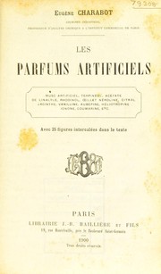 Cover of: Les parfums artificiels by Eug©·ne Charabot
