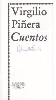 Cover of: Cuentos by Virgilio Piñera