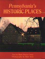 Cover of: Pennsylvania Historic Places by Ruth Hoover Seitz