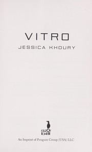 Vitro by Jessica Khoury