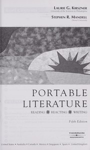 Cover of: The portable literature : reading, reacting, writing