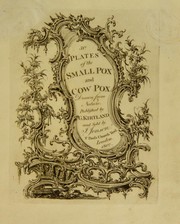 Cover of: 30 plates of the small pox and cow pox drawn from nature