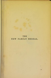 Cover of: The new family herbal by Matthew Robinson