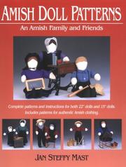 Cover of: Amish Doll Patterns by Jan Steffy Mast