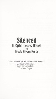 Cover of: Silenced by Nicole Givens Kurtz, Nicole Givens Kurtz