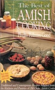 Cover of: Best of Amish Cooking
