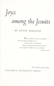 Cover of: Joyce among the Jesuits. by Sullivan, Kevin.