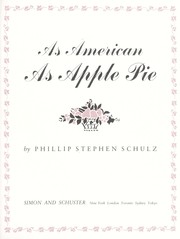Cover of: As American as apple pie