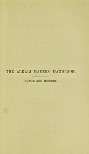 Cover of: The alkali-makers handbook
