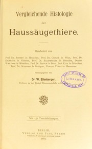 Cover of: Vergleichende Physiologie der Hauss©Þugethiere