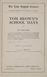 Cover of: Tom Brown's school days by Thomas Hughes