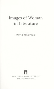 Cover of: Images of woman in literature