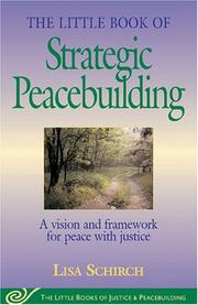 Strategic Peacebuilding (Little Books of Justice & Peacebuilding) by Lisa Schirch