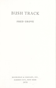 Cover of: Bush track