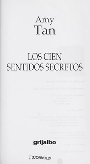 Cover of: Los cien sentidos secretos by Amy Tan