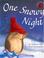 Cover of: One snowy night