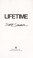 Cover of: Lifetime